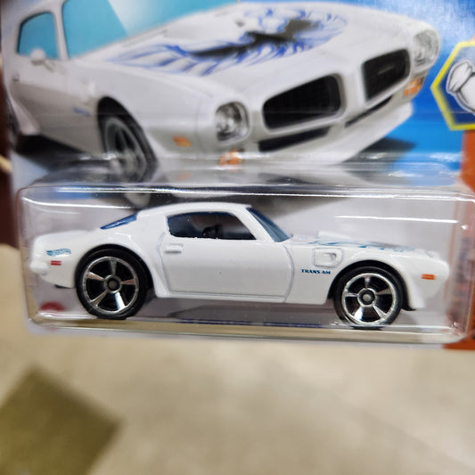 Hot Wheels - '73 Pontiac Firebird (White) - Short Card