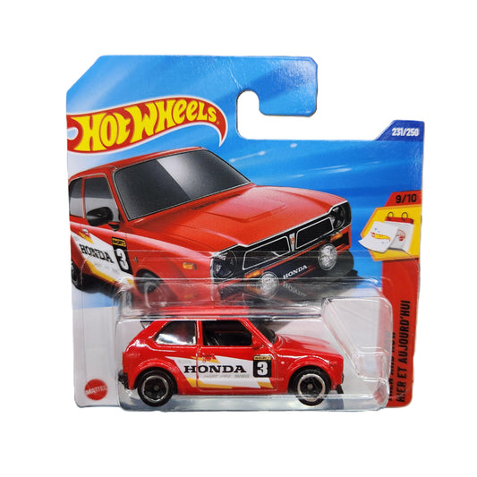 Hot Wheels - 1973 Honda Civic Custom #3 - Short Card
