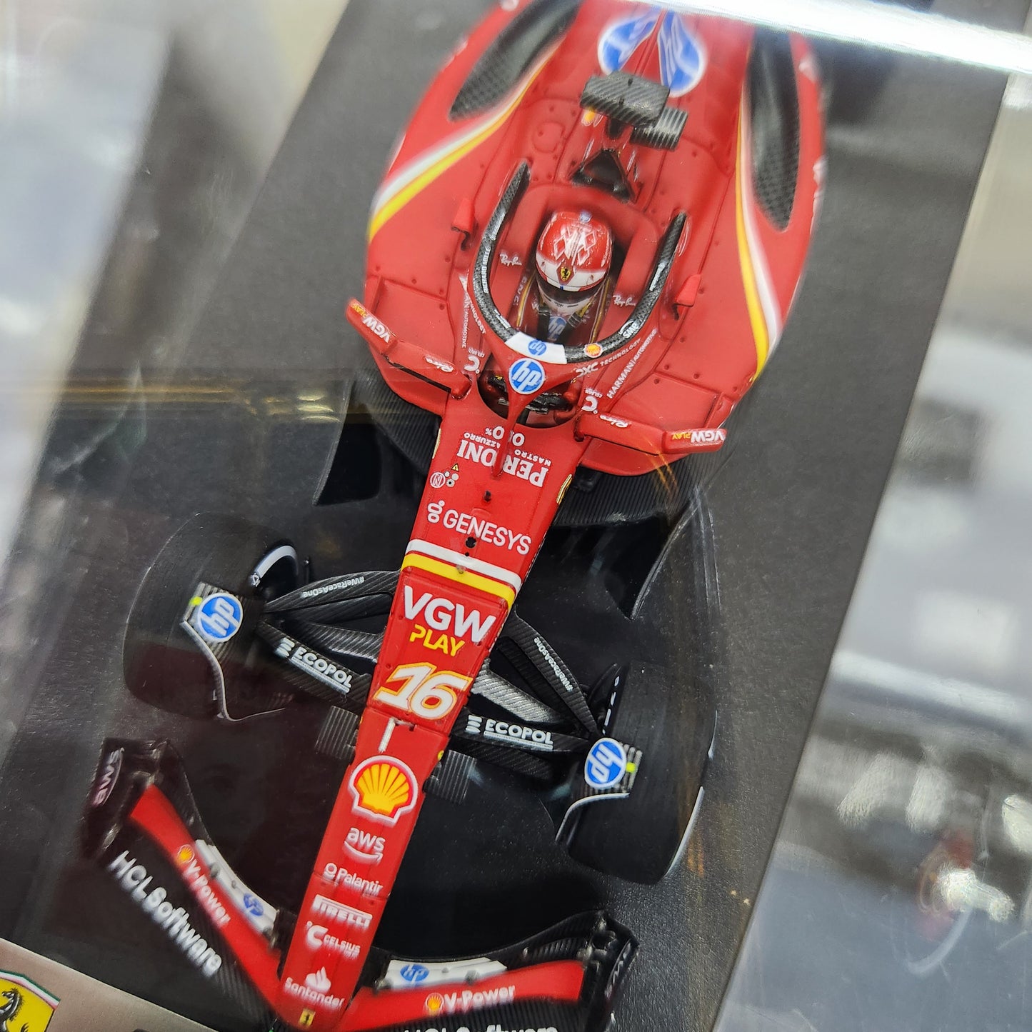 Looksmart - Ferrari F1 SF-24 Monaco GP Winner 2024 - #16 Charles Leclerc - 1:43 Scale