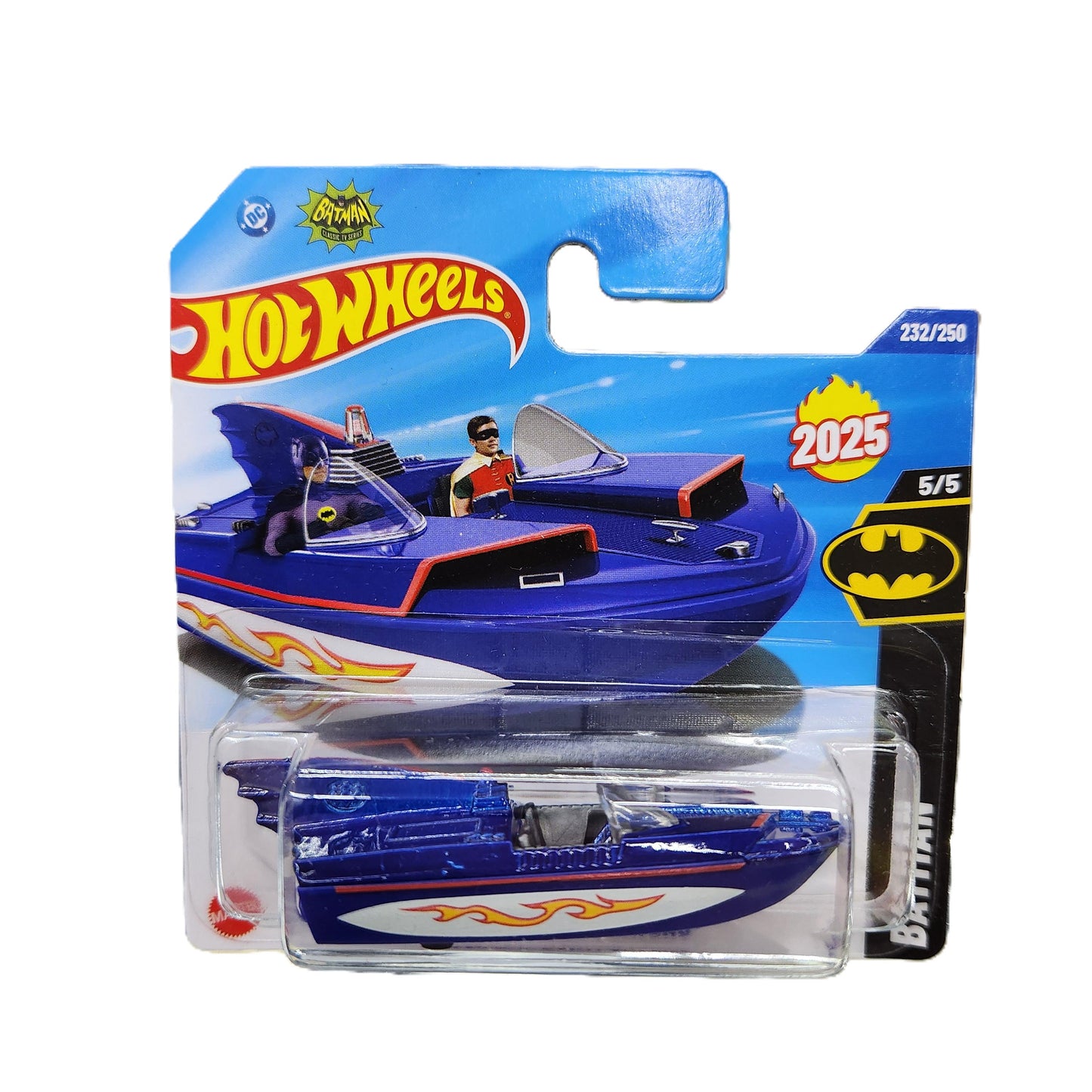 Hot Wheels - 1966 Bat Boat 'Batman & Robin' - Short Card