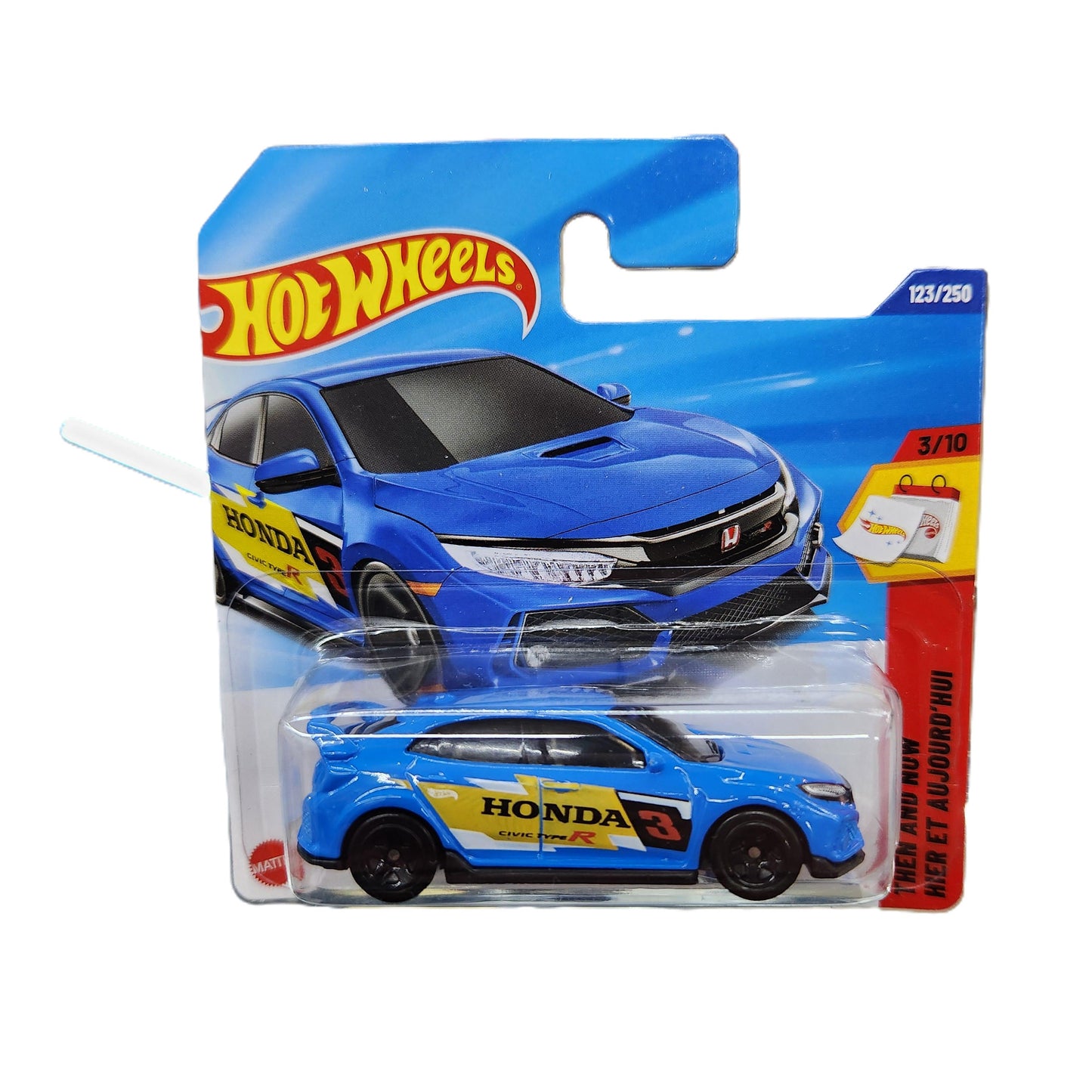 Hot Wheels - 2016 Honda Civic Type R #3 - Short Card