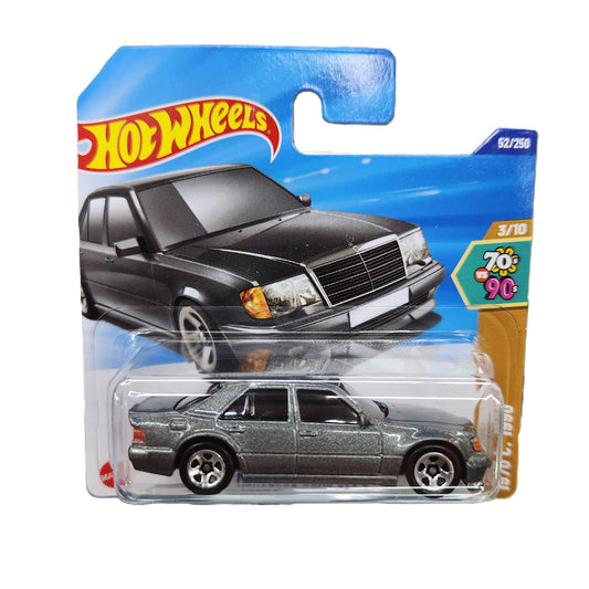 Hot Wheels - Mercedes-Benz 500 E (Metallic Silver) - Short Card