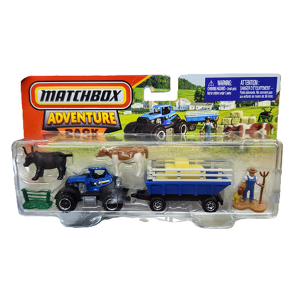 Matchbox - Adventure Pack - Dirtstroyer / MBX Farm Trailer