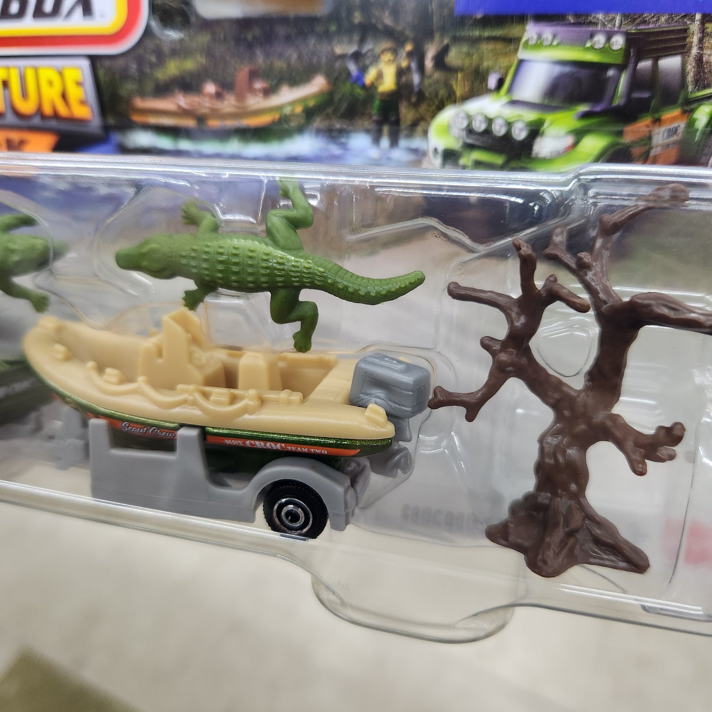 Matchbox - Adventure Pack - Swamp Raider / Crocodile Country
