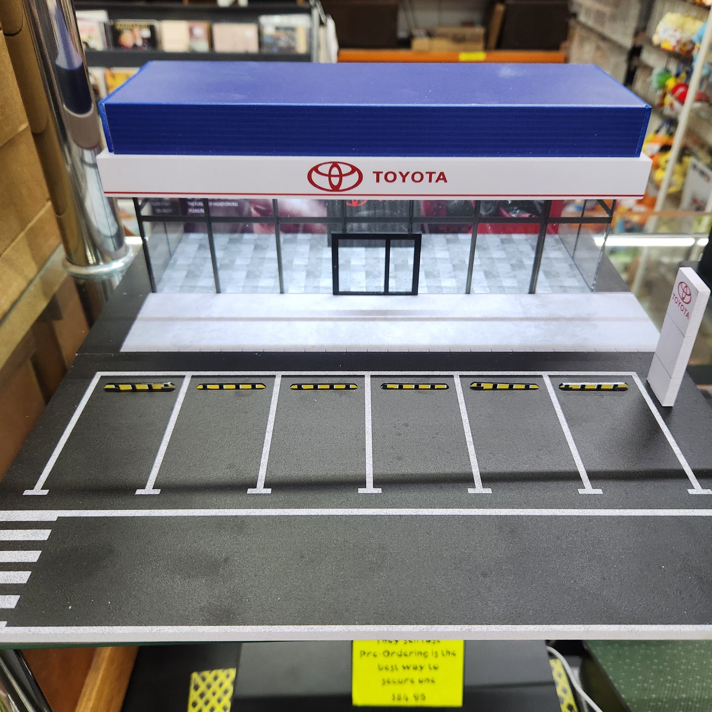 Moreart - Toyota Showroom Diorama (Battery Operated) -1:64 Scale