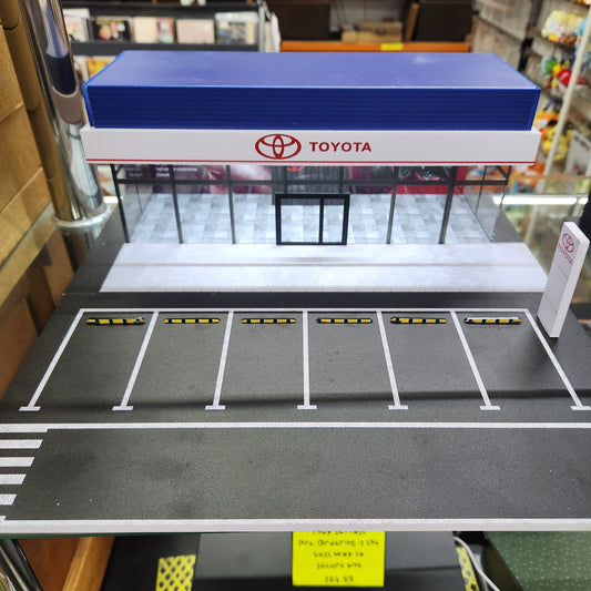 Moreart - Toyota Showroom Diorama (Battery Operated) -1:64 Scale