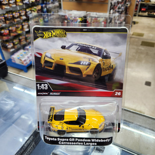 Hot Wheels Premium - Toyota Supra GR Pandem Widebody - 1:43 Scale