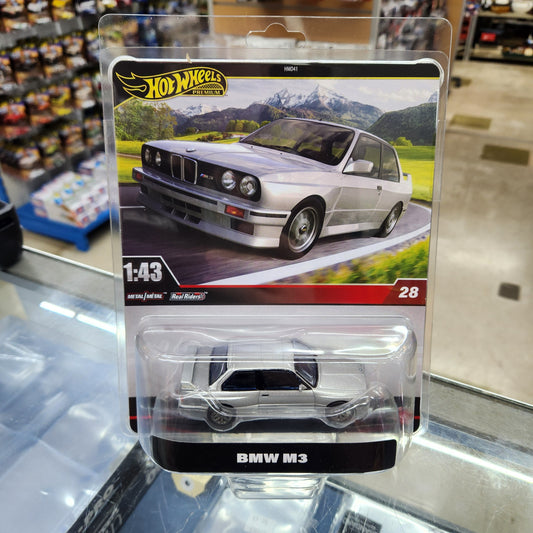 Hot Wheels Premium - BMW M3 (Silver) - 1:43 Scale