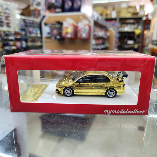 MyModelCollect - Mitsubishi Lancer Evolution VII (Gold) - 1:64 Scale