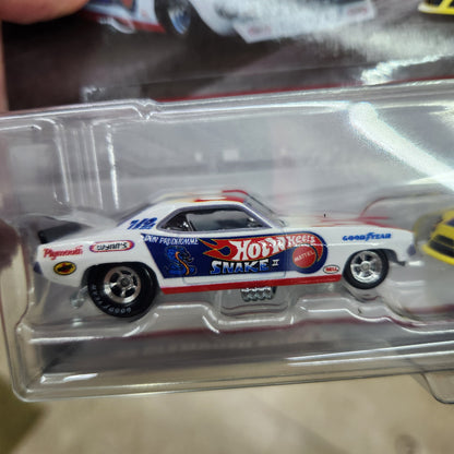 Hot Wheels Premium - Car Culture - 2 Pack - '72 Plymouth Cuda FC & Rob'n Pinks