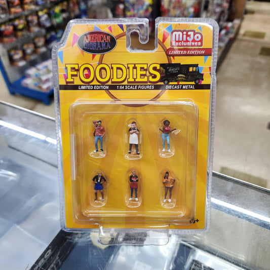 American Diorama - Diecast Figurines 'The Foodies' - 1:64 Scale