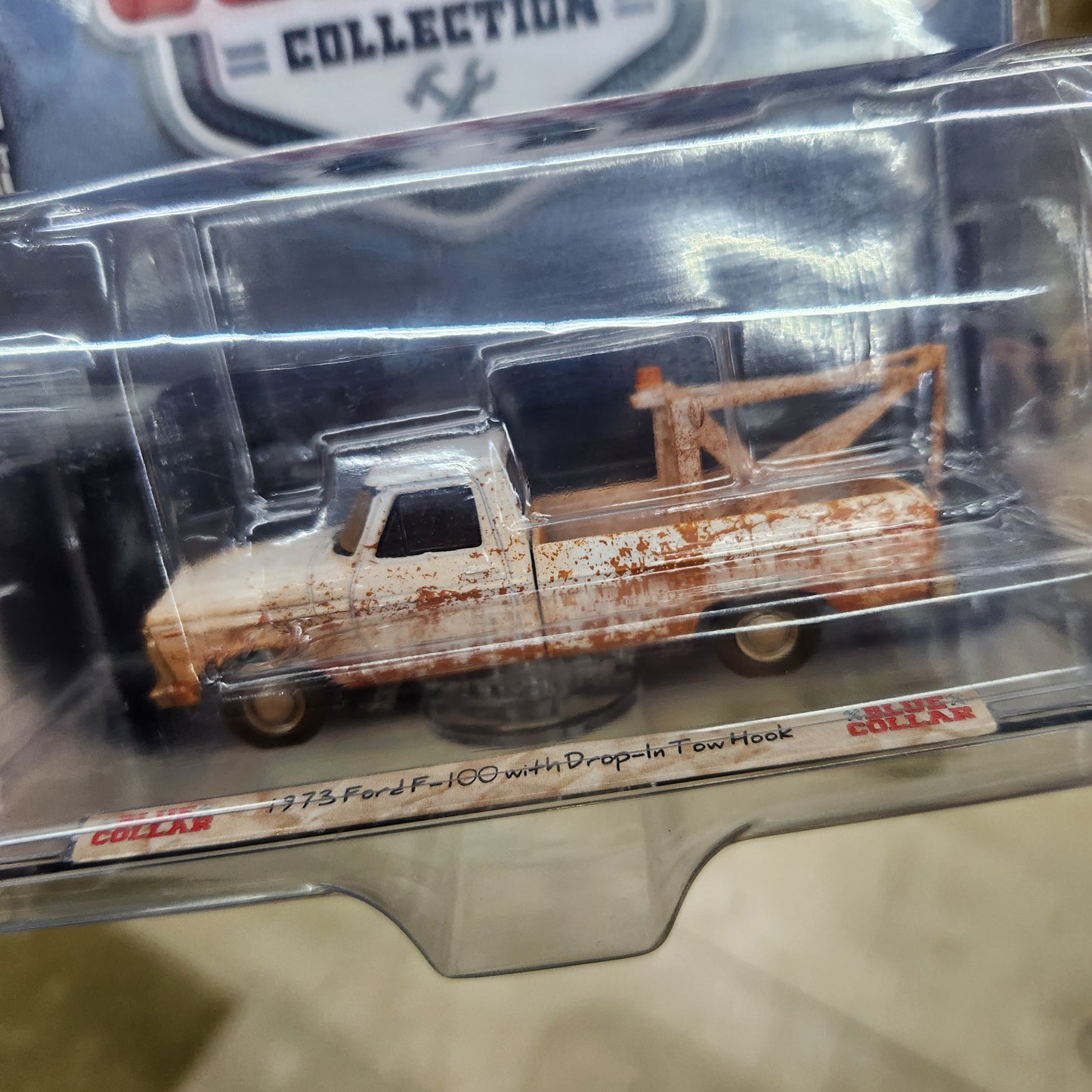 Greenlight - Blue Collar Collection (Series 14) - 1973 Ford F-100 Drop in Tow Hook