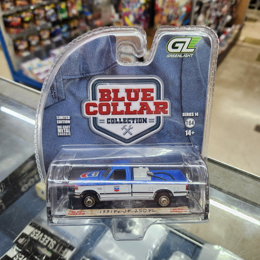 Greenlight - Blue Collar Collection (Series 14) - 1991 Ford F-250 XL 'Chevron'