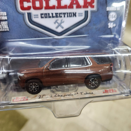 Greenlight - Blue Collar Collection (Series 14) - 2022 Chevrolet Tahoe (Auburn Metallic)