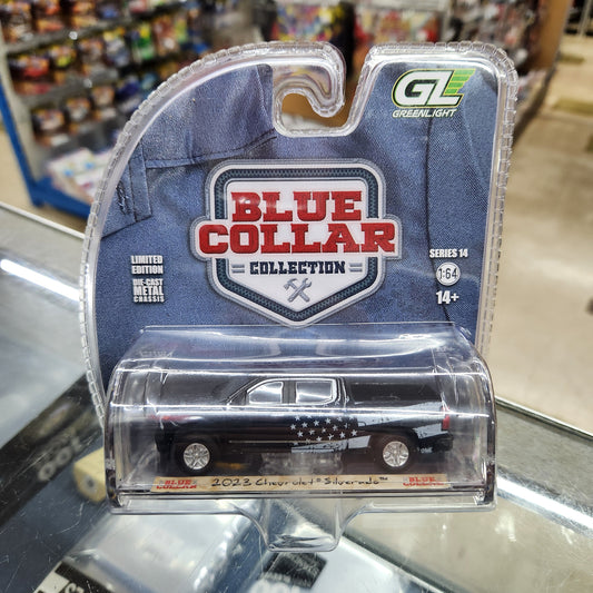 Greenlight - Blue Collar Collection (Series 14) - 2023 Chevrolet Silverado 'Stars & Stripes'