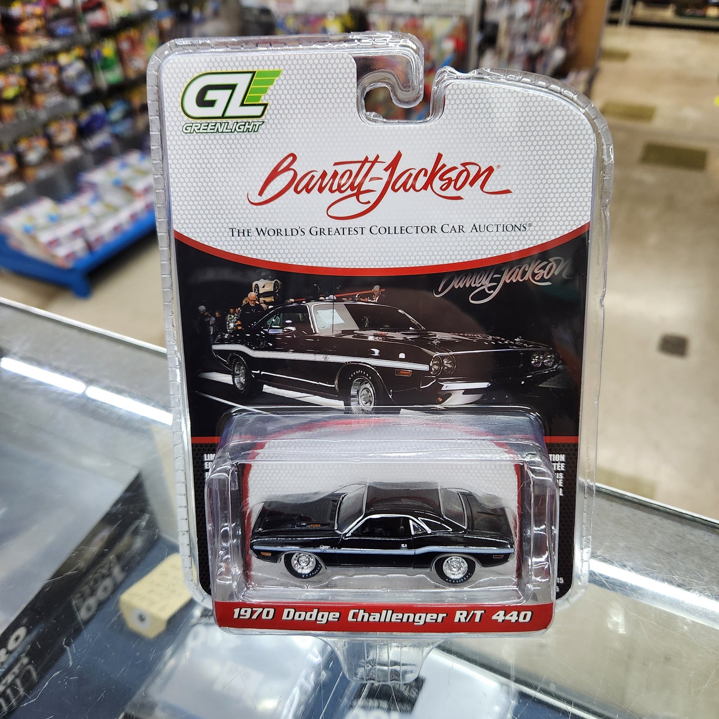 Greenlight - Barrett Jackson Series 15 - 1970 Dodge Challenger R/T 440 (Black)