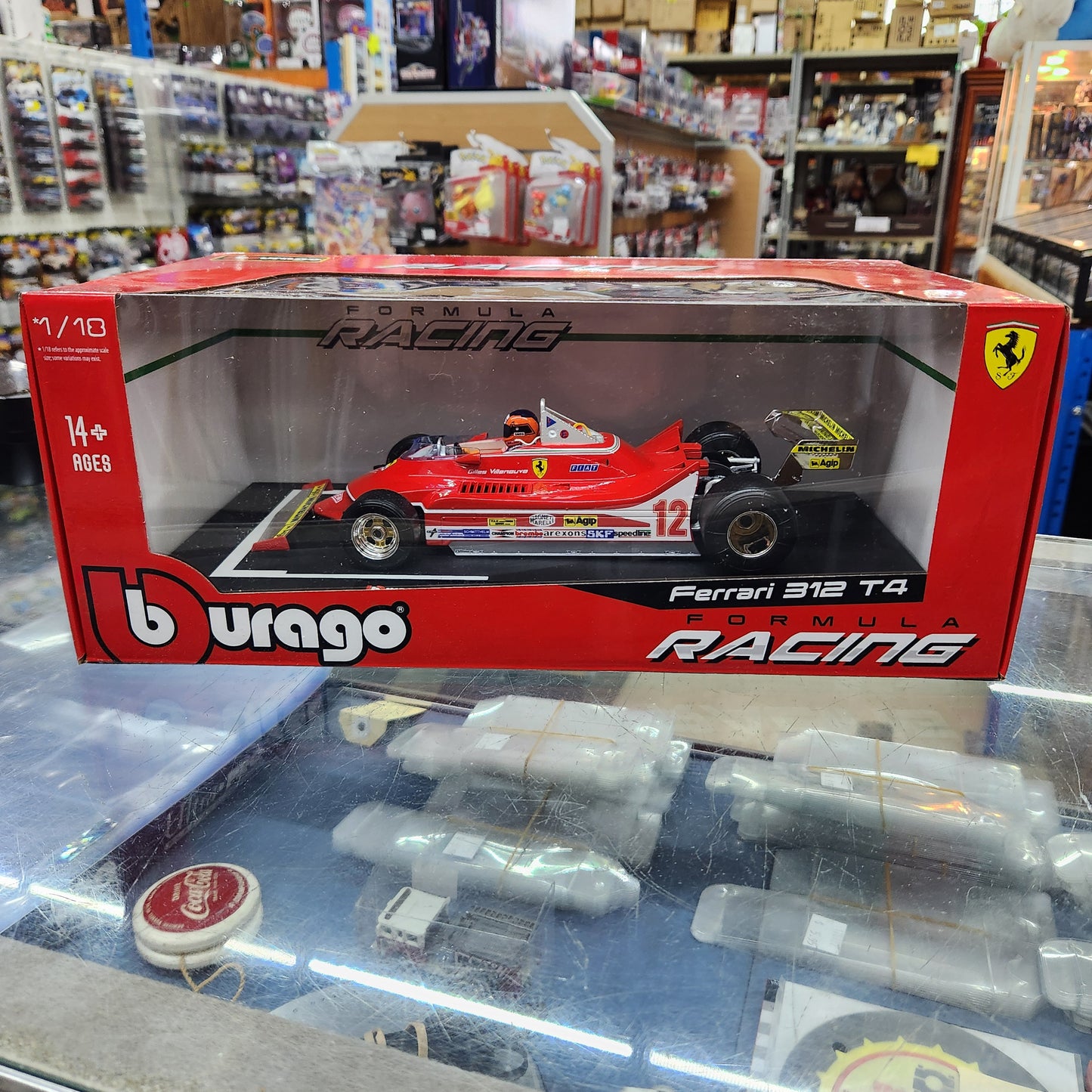 Bburago - Ferrari Racing - 1979 Ferrari 312T4 G. Villeneuve South Africa Winner