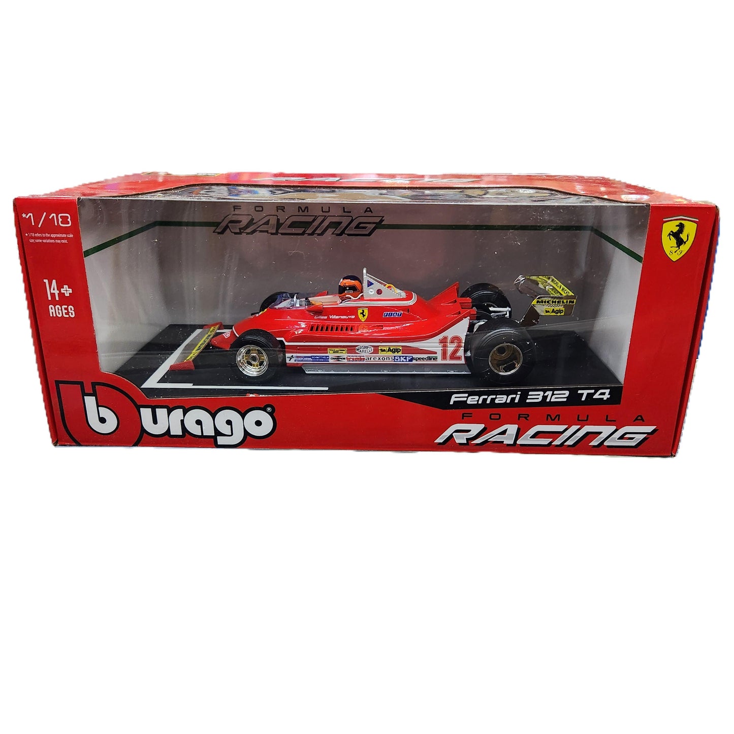 Bburago - Ferrari Racing - 1979 Ferrari 312T4 G. Villeneuve South Africa Winner