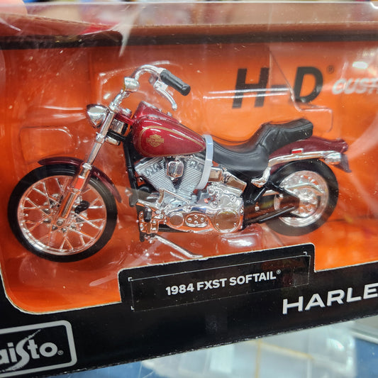 Maisto - Harley Davidson Duo Series - 'Duo 80's' Twin Pack