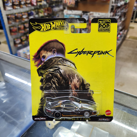 Hot Wheels Premium - Pop Culture - Cyberpunk 2077 'Quadra Turbo-R V-Tech'