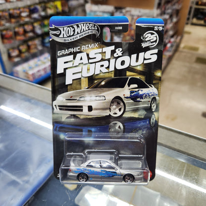 Hot Wheels - Fast & Furious: Graphic Remix - Set of 5