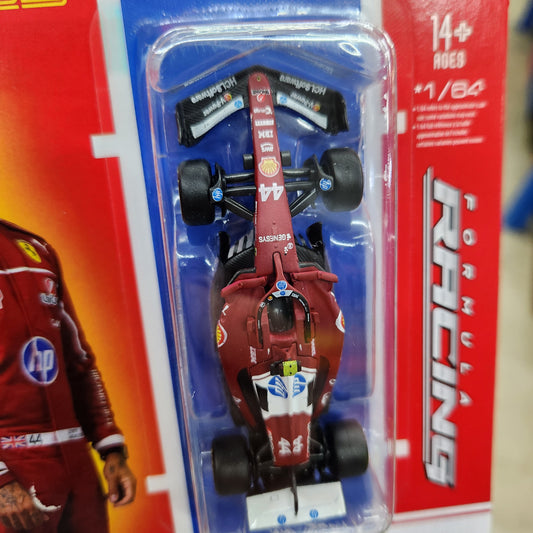 Bburago - Formula Racing - 2025 Ferrari F1 Team SF-25 - #44 Lewis Hamilton - 1:64 Scale
