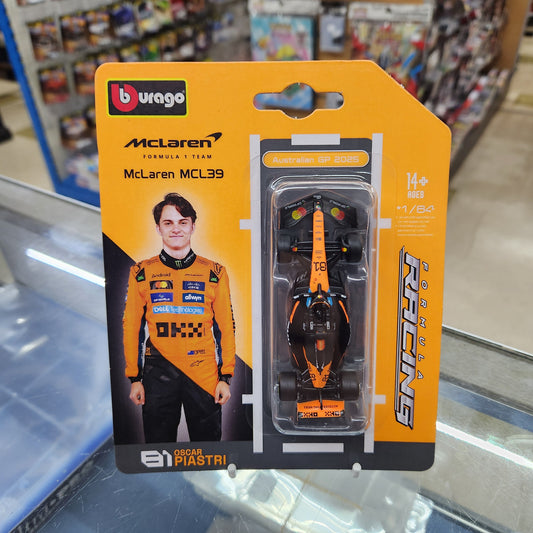 Bburago - Formula Racing - 2025 McLaren F1 Team MCL39 - #81 Oscar Piastri