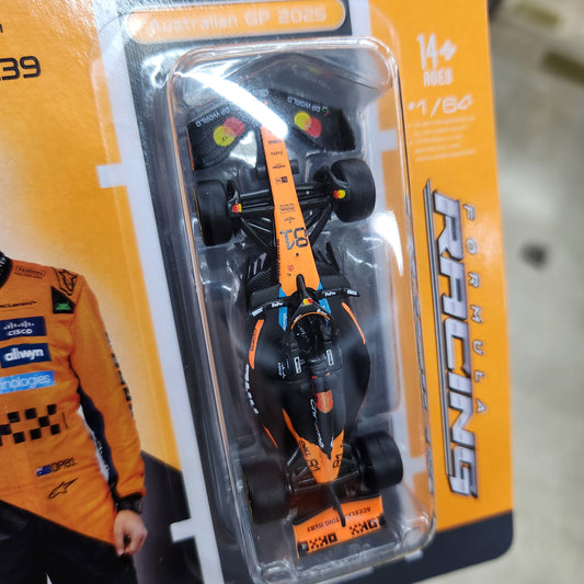 Bburago - Formula Racing - 2025 McLaren F1 Team MCL39 - #81 Oscar Piastri