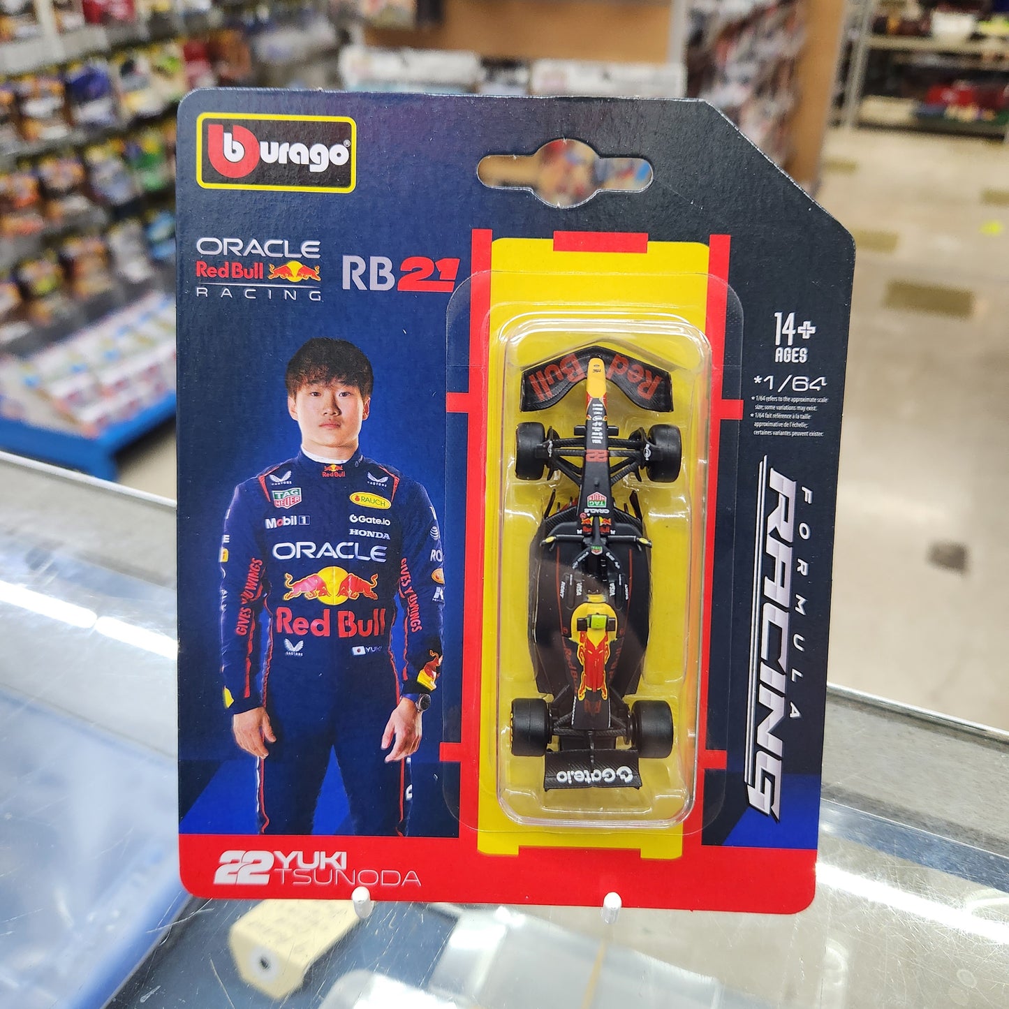 Bburago - Formula Racing - 2025 Red Bull Racing RB21 - #Yuki Tsunoda