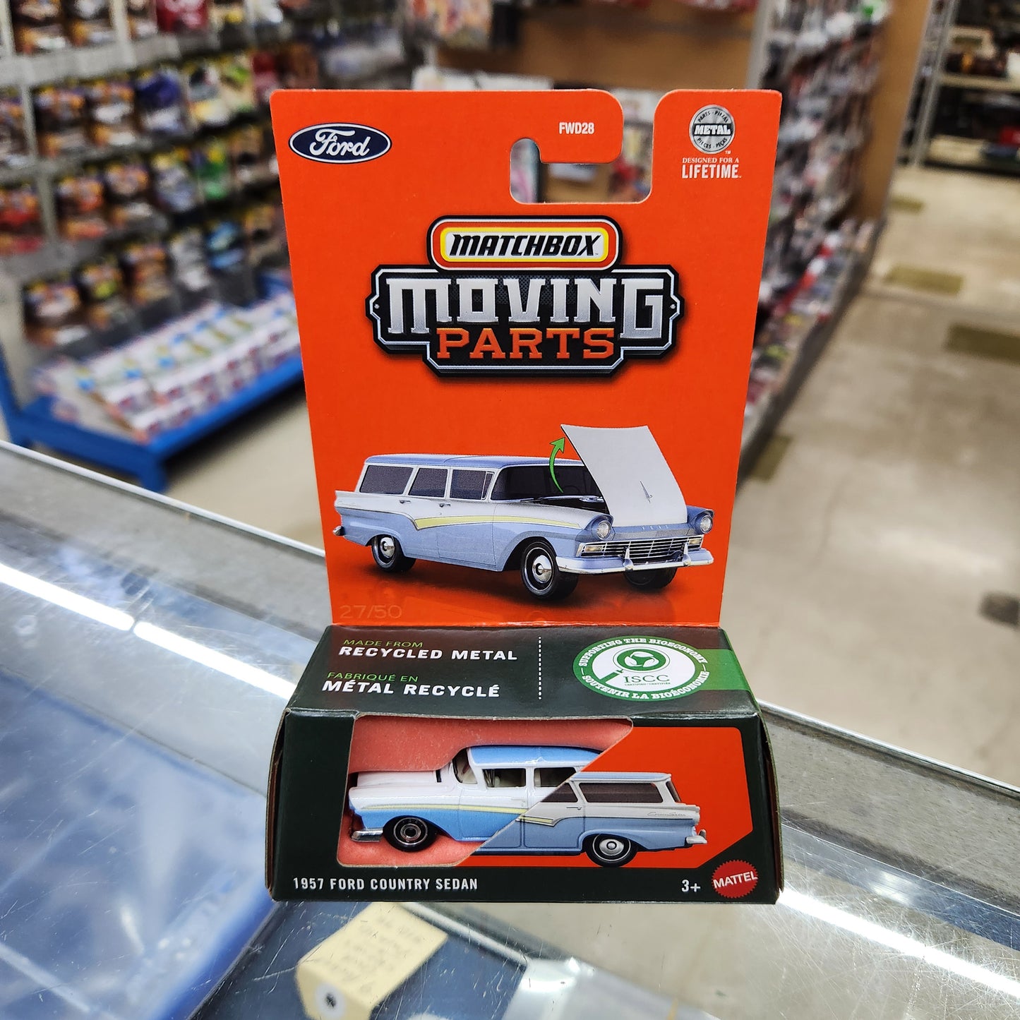 Matchbox - Moving Parts - 1957 Ford Country Sedan - 1:64 Scale