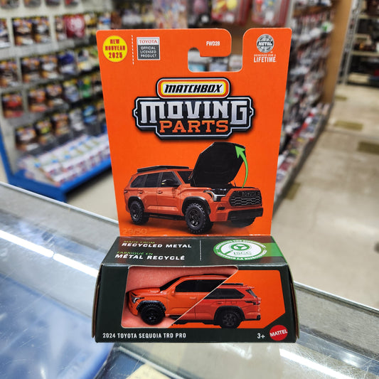 Matchbox - Moving Parts - 2024 Toyota Sequoia TRD Pro - 1:64 Scale