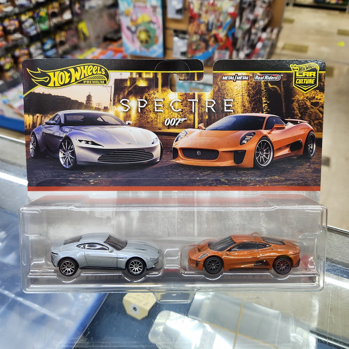 Hot Wheels Premium - Car Culture - 2 Pack - Aston Martin DB10 & Jaguar C-X75