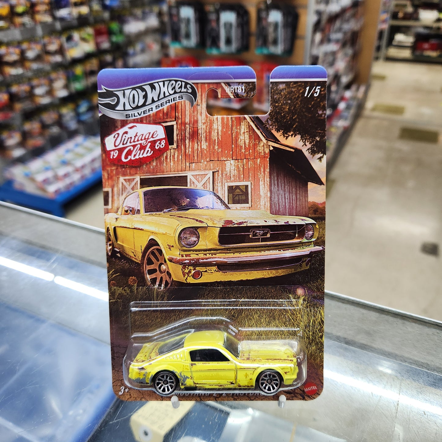 Hot Wheels Silver Series - 1968 Vintage Club (2025) - Set of 5