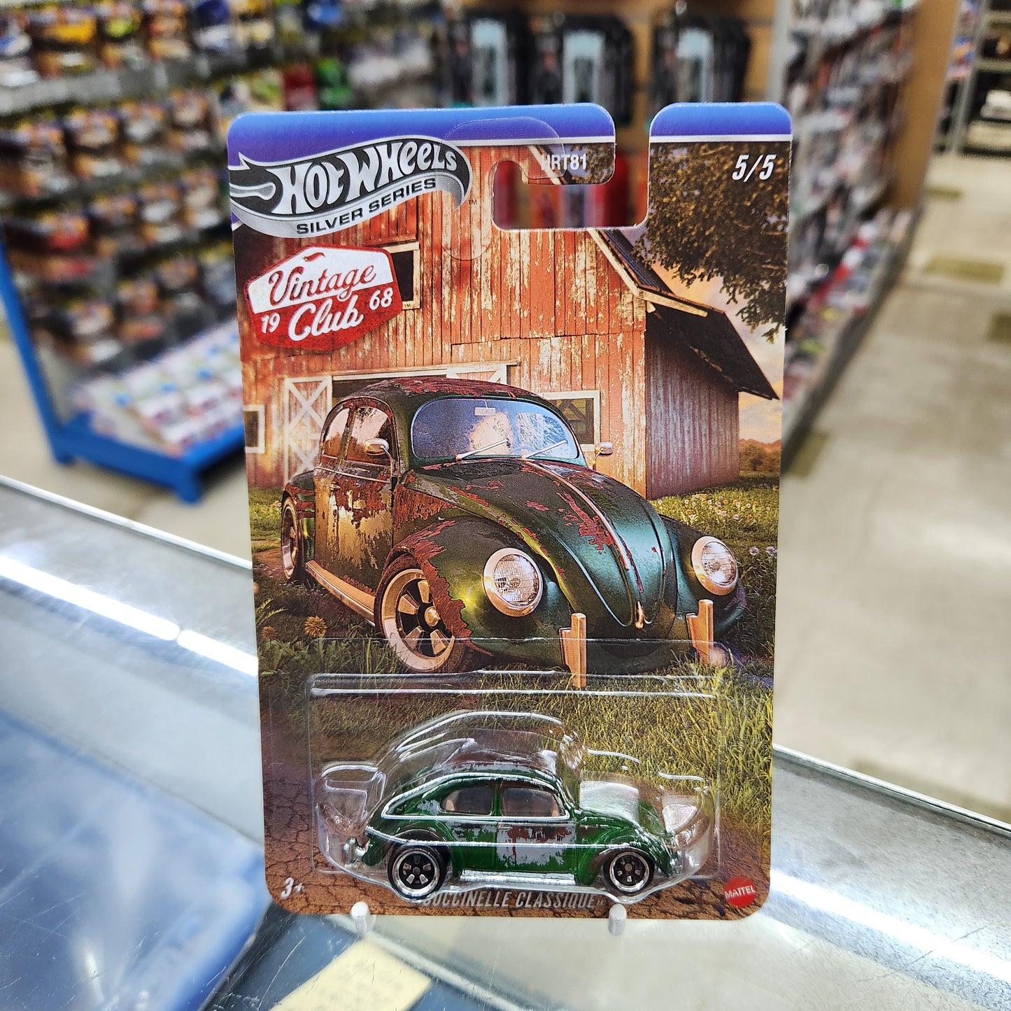 Hot Wheels Silver Series - Vintage Club (2026 Mix 1) - Volkswagen Classic Bug