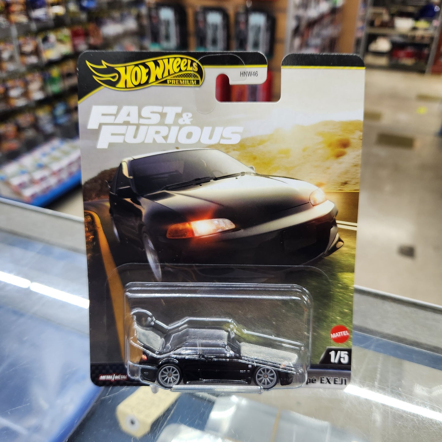 Hot Wheels Premium - Fast & Furious (2025 Mix 4) - 1993 Honda Civic Coupe EX EJ1