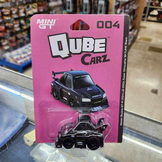 MiniGT - Qube Carz - Nissan LB-ER34 Super Silhouette SKYLINE Black