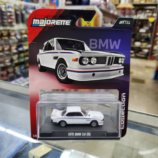 Majorette - Collection Series (Wave 2) - 1975 BMW 3.0 CSL (White)