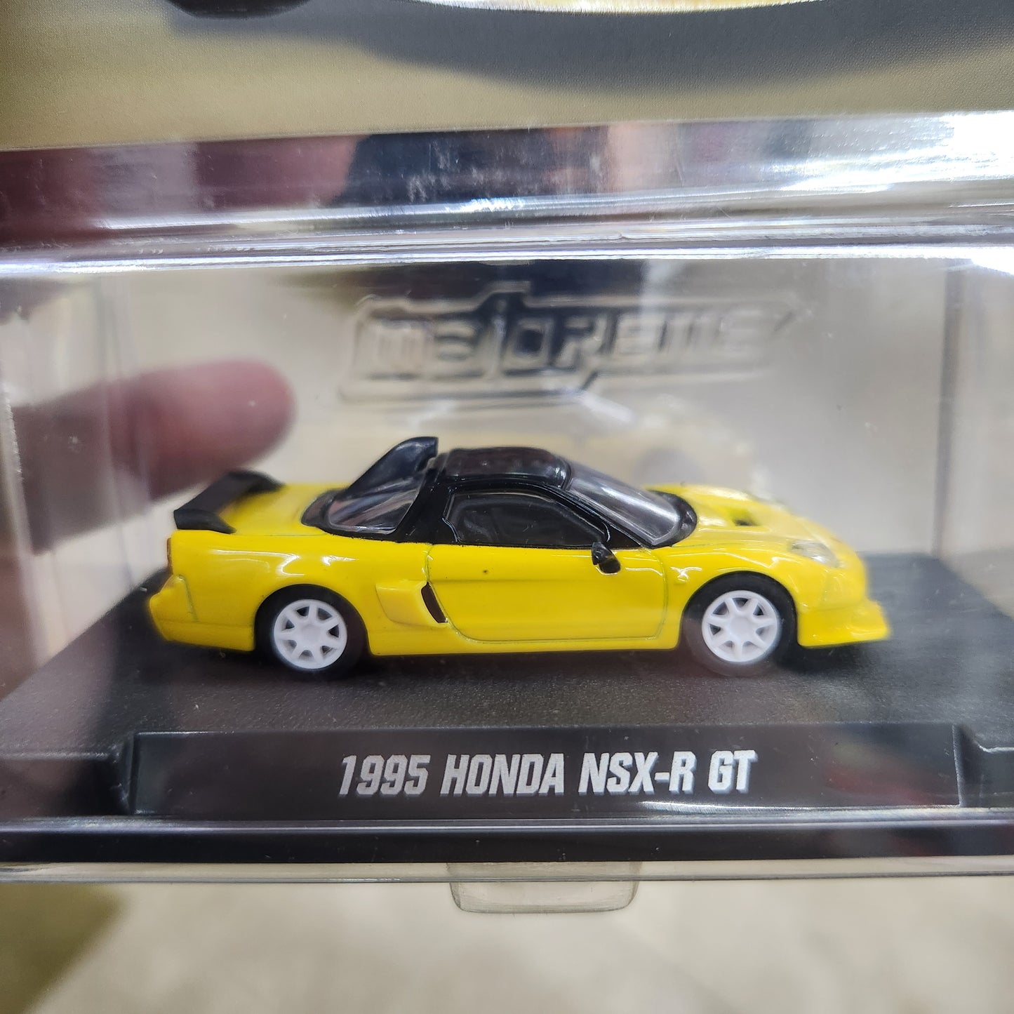 Majorette - Collection Series (Wave 2) - 1995 Honda NSX-R GT (Yellow)