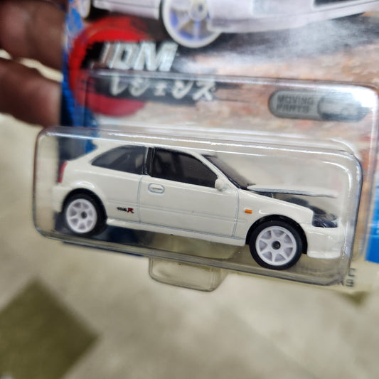 Majorette - JDM Legends Premium - Honda Civic EK9 Type R (White) - 2025 **CHASE**