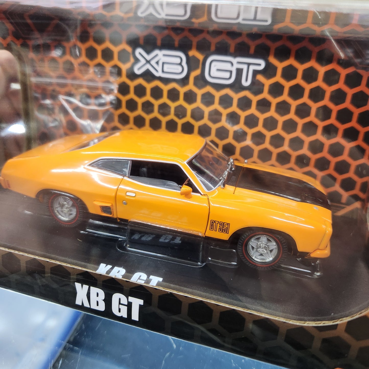 DDA - Ford XB Falcon 2 Door (Orange/Black) - 1:32 Scale
