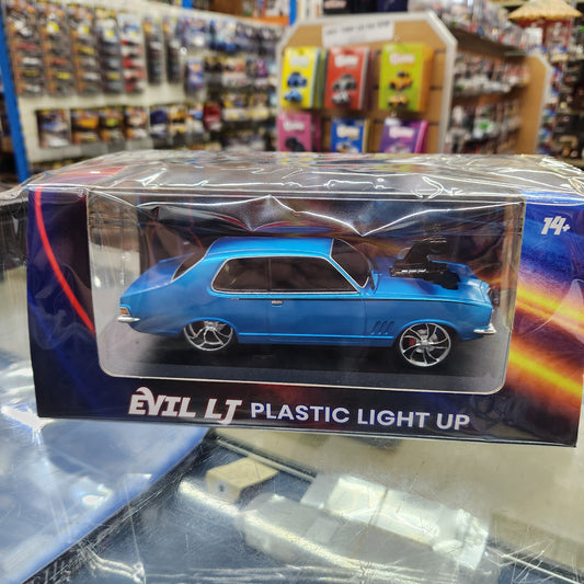 DDA - Holden Torana 'Evil LJ' (Blue) - Light Up - 1:24 Scale