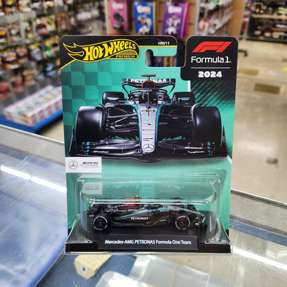 Hot Wheels Premium - 2024 Formula 1 Mercedes-AMG F1 Team - #44 Lewis Hamilton