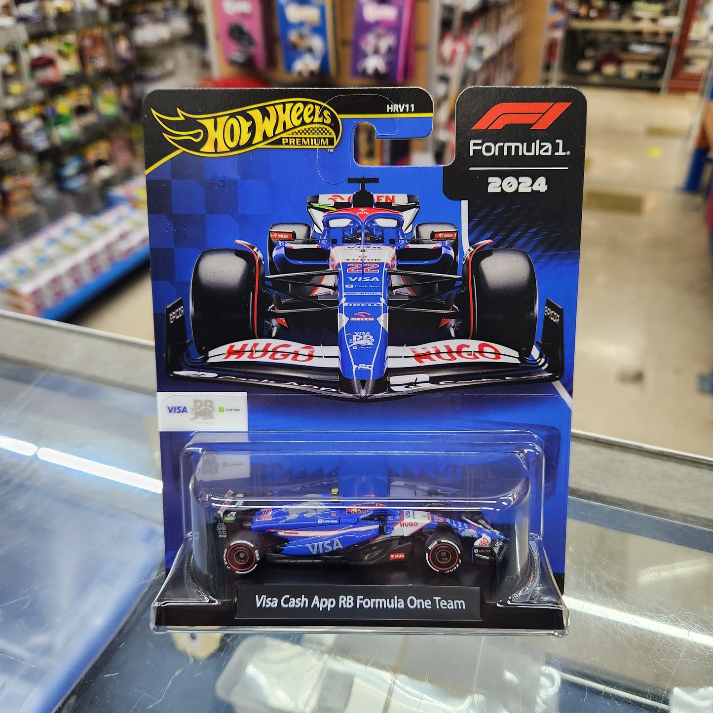 Hot Wheels Premium - 2024 Formula 1 Visa Cash App RB - #22 Yuki Tsunoda