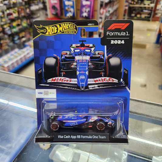 Hot Wheels Premium - 2024 Formula 1 Visa Cash App RB - #22 Yuki Tsunoda