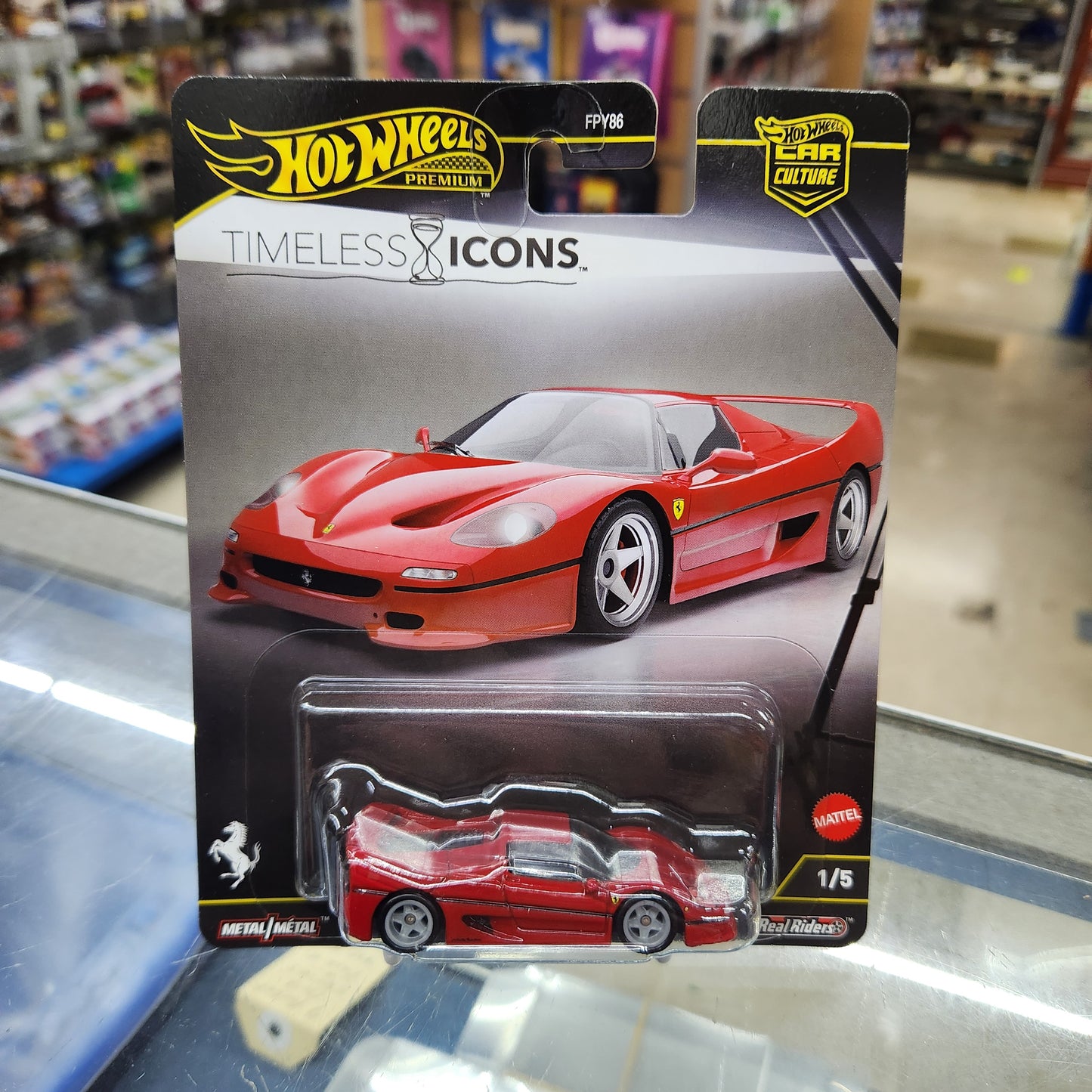 Hot Wheels Premium - 'Timeless Icons' - Ferrari F50