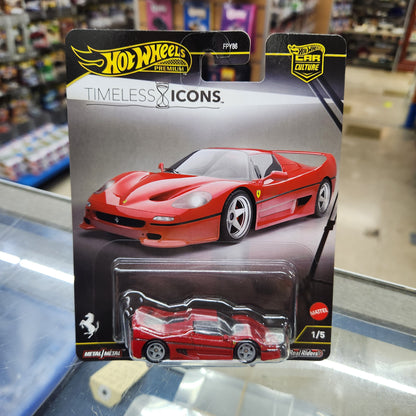 Hot Wheels Premium - 'Timeless Icons' - Ferrari F50
