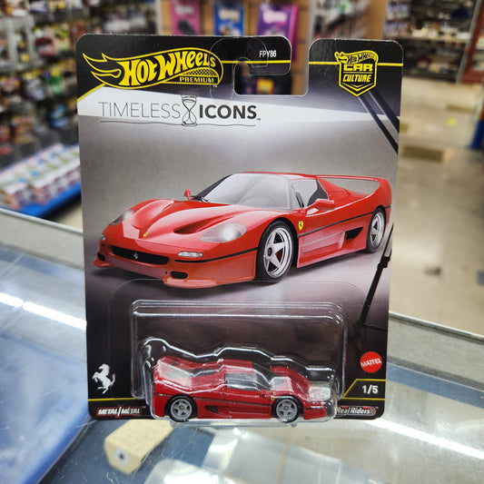 Hot Wheels Premium - 'Timeless Icons' - Ferrari F50