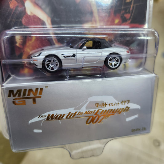 MiniGT - BMW Z8 'The World Is Not Enough' James Bond Series (Japan Blister)