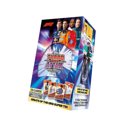 2026 F1 Topps Turbo Attax Trading Cards - Super Tin
