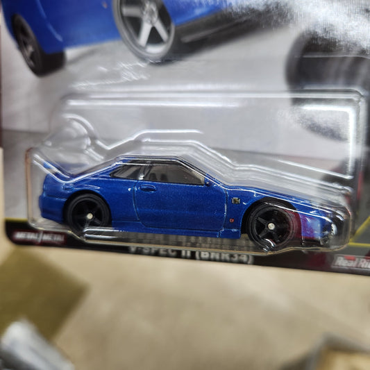 Hot Wheels Premium - Timeless Icons - Nissan Skyline GT-R V-Spec II (BNR34)